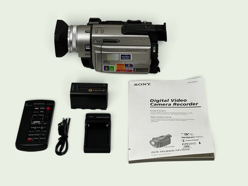Sony dcr trv900e videocamera - sony, dcr-trv900e