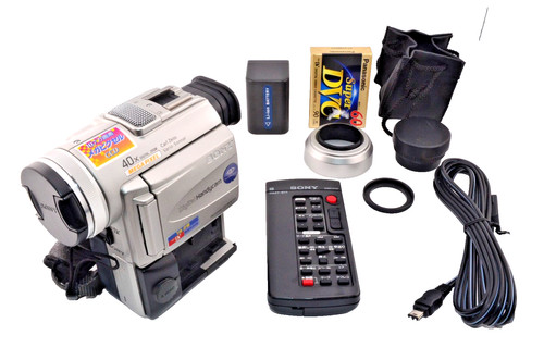 Videocamera mini sony - dv,